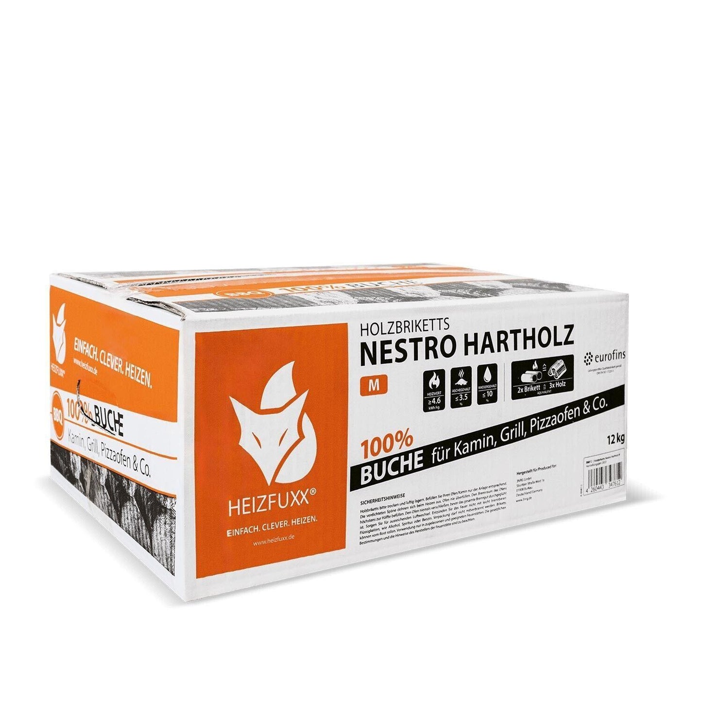 Nestro Hartholz M Karton 12kg x 81 972kg Palette